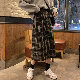 ラシャシンプルカジュアルロング春夏秋ブラウン20~40代ハイウエストAラインチェック柄スカート