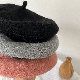 【人気新制作ファッション】スエードおしゃれ生地サークル帽子