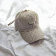 【太陽光をブロック】韓国 ファッション シンプル 日除け 紫外線対策 刺繍 アルファベット サークル 帽子 キャップ