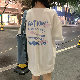 オシャレ度満点～ シンプル ファッション カジュアル 韓国系 夏 ラウンドネック プルオーバー プリント Ｔシャツ
