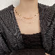 【デザイン性抜群】韓国 ファッション 通販 安い ネックレス スウィート シンプル サークル合金 金メッキ アクセサリー