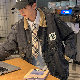【韓国ファッション】春秋冬 長袖 シングル ブレスト ファッション シンプル 折り襟 アルファベット カジュアル アウター