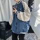 【高級感】メンズ ファッション 激安 セール 韓国 通販  安い ファッション カジュアル スタンドネック シングル ブレスト 配色 ボタン アウター