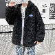 メンズ ファッション 激安 韓国 通販  ストリート長袖カジュアルシンプル秋冬無地フード付きジッパーアウター