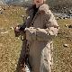 なし無地秋冬ジッパーロング20~40代スウィート長袖一般シンプル写真通り折り襟ポリエステルロング丈コート・ジャケット