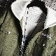 ポリエステルフード付き配色春一般ジッパー長袖刺繍冬一般秋シンプルジャケット