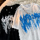 【ファッション感満々】韓国風 モード系 カジュアルト レンドラウンドネック プルオーバー プリント アルファベット Tシャツ・POLOシャツ