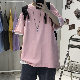 【fashion】男子 ファッション かっこいい ストリート系 カジュアル 夏 ラウンドネック プルオーバー プリント アルファベットTシャツ・POLOシャツ