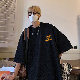 コットン半袖シンプルファッションカジュアル韓国系一般一般夏ラウンドネックプルオーバープリントアルファベット混紡Tシャツ・POLOシャツ