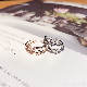 【おしゃれ度アップ】 大人 可愛い 韓国風ファッション 蝶・トンボ・昆虫 スウィート シンプル サークル ラインストーン アクセサリー リング・指輪