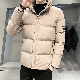  長袖 ファッション カジュアル ストリート系 韓国系 一般 一般 冬 スタンドネック ジッパー ファスナー 無地 ポリエステル綿コート・ダウンジャケット