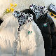  長袖 ファッション カジュアル ストリート系 韓国系 一般 一般 冬 スタンドネック ジッパー ファスナー プリント アルファベット プリント モード ポリエステル綿コート・ダウンジャケット
