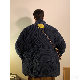  スエード生地 長袖 シンプル ファッション カジュアル 韓国系 一般 一般 冬 スタンドネック ジッパー ファスナー 無地綿コート・ダウンジャケット
