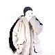  コットン フード付き シンプル 切り替え ジッパー 一般 配色 長袖 一般綿コート・ダウンジャケット