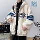 【肌触りよく】メンズファッション 人気 カッコイイ 長袖 シンプル ストリート系 韓国系 フード付き ジッパー アルファベット ジャケット