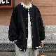 【絶対流行】ジャケット メンズファッション 人気 長袖 ラウンドネック ボーダージャケット