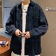ストライプ シャツ メンズ韓国 ファッションシャツ メンズ 長袖 シンプル カジュアル 定番 一般 一般 スクエアネック シングルブレスト ボタン ダイス柄シャツ