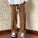 ファッションカジュアル韓国ファッション オシャレ 服オールシーズンボウタイハイウエストロング丈無地着痩せ効果デニムパンツ