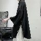 【おしゃれ度アップ】シャツ メンズファッション 人気 カッコイイ 七分袖 折り襟 シングルブレスト スリット 無地 韓国ファッション