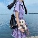 セットアップ学園風韓国ファッション オシャレ 服半袖POLOネック刺繍ギャザーハイウエストプリーツスカート