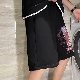 ショートパンツ夏 服韓国ファッション オシャレ 服バーミューダ（5分丈）ポリエステルカートゥーンプリントハイウエストシンプル