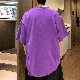 Tシャツ・POLOシャツ 韓国ファッション オシャレ 服 ファッション 夏 服 ポリエステル 五分袖 一般 ラウンドネック プリント アルファベット
