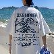 Tシャツ・POLOシャツ カジュアル 韓国ファッション オシャレ 服 夏 服 メンズ ポリエステル 半袖 一般 一般 ラウンドネック プルオーバー なし プリント