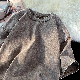 Tシャツ・POLOシャツ ラウンドネック 韓国ファッション オシャレ 服 無地 シンプル 半袖 定番 一般 男女兼用 夏 服 なし コットン