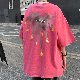 ヴィンテージTシャツTシャツ・POLOシャツ カジュアル レトロ ストリート系 韓国ファッション オシャレ 服 ファッション 夏 服 メンズ コットン 半袖 一般 ラウンドネック プルオーバー プリント アルファベット