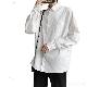 シャツ 無地 一般 折り襟 シンプル 秋  服 長袖 カジュアル ボタン シングルブレスト 一般 韓国ファッション オシャレ 服 メンズ ポリエステル