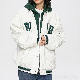 ジャケット 韓国ファッション オシャレ 服 ファッション カジュアル 大きいサイズ 秋  服 コットン ポリエステル 長袖 一般 フード付き 刺繍 レイヤード / 重ね着風 アルファベット