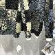 ジャケット チェック柄 韓国ファッション オシャレ 服 長袖 レトロ シングルブレスト ダークグレー ブラック ボタン 秋冬 カーディガン 配色 フェミニン 定番 一般 ニット 通勤/OL シンプル 学園風 一般 Vネック