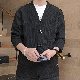 カーディガン シングルブレスト ボタン 無地 一般 Vネック 一般 韓国ファッション オシャレ 服 シンプル 長袖 カジュアル