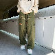 カジュアルパンツ カジュアル 秋  服 ポリエステル なし ロング丈 なし 定番 アルファベット シンプル ファッション メンズ ボウタイ 韓国ファッション オシャレ 服