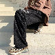 カジュアルパンツ カジュアル 秋  服 ポリエステル なし ロング丈 なし 定番 アルファベット シンプル ファッション メンズ ボウタイ 韓国ファッション オシャレ 服