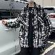 ジャケット 韓国ファッション オシャレ 服 ファッション カジュアル 秋冬 メンズ ポリエステル 長袖 一般 一般 折り襟 シングルブレスト ボタン チェック柄 配色
