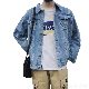 ジャケット ファッション 韓国ファッション オシャレ 服 シンプル 秋  服 メンズ デニム 長袖 一般 一般 折り襟 シングルブレスト ボタン 無地