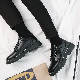 【超人気】革靴 メンズファッション 人気 シンプル 編み上げ フラットヒール 厚底 丸トゥ ラバー 無地  オシャレ