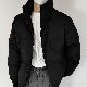 綿コート・ダウンジャケットファッション韓国ファッション オシャレ 服長袖スタンドネックジッパーファスナー無地