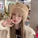 帽子 韓国ファッション オシャレ 服 秋冬 レディース ニット なし 無地 カートゥーン