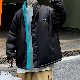 綿コート・ダウンジャケット ストリート系 韓国ファッション オシャレ 服 ナチュラル ファッション カジュアル 冬  服 メンズ ポリエステル 長袖 一般 一般 スタンドネック ジッパー なし アルファベット 無地