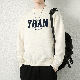 人気高い 全4色 セーター ファッション カジュアル 韓国系 アルファベット プリント 配色 ラウンドネック 秋冬 ルーズ メンズ セーター