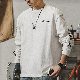人気上昇中 パーカー ファッション カジュアル 韓国系 アルファベット プリント 配色 ラウンドネック ルーズ 秋冬 メンズ パーカー