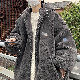 綿コート・ダウンジャケット 冬  服 フード付き 一般 アルファベット なし カジュアル その他 ジッパー 韓国ファッション オシャレ 服 ファッション シンプル 一般 長袖 メンズ