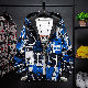 ジャケット ファッション カジュアル スポーツ 韓国ファッション オシャレ 服 秋冬 メンズ 混紡 長袖 一般 一般 フード付き ジッパー ファスナー ポケット付き アルファベット