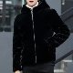 ジャケット シンプル カジュアル 韓国ファッション オシャレ 服 秋冬 ポリエステル 長袖 一般 一般 フード付き ジッパー なし 無地