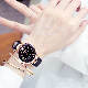 おしゃれを格上げ！楽しんでかわいいクォーツ時計 ファッション 合成皮革 ラウンド シンプル カジュアル 腕時計