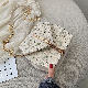 草編みマグネット肩掛けハンドバッグ斜め掛け配色レトロスウィートシンプル刺繍チェーンショルダーバッグ・ハンドバッグ