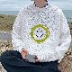超人気商品 セーター ファッション カジュアル 落書き プリント 配色 ラウンドネック 秋冬 メンズ セーター