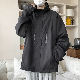 ジャケットカジュアル韓国ファッション オシャレ 服フェミニンキレカジ清新シンプルファッションメンズ長袖一般一般フード付きジッパーなし無地